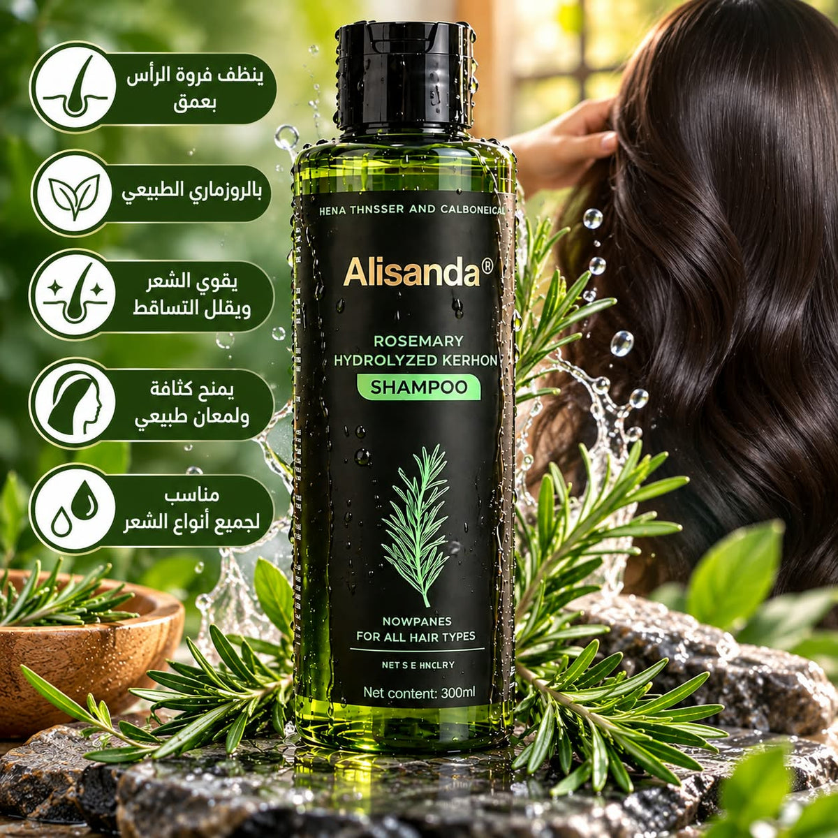Alisanda Rosemary Shampoo
